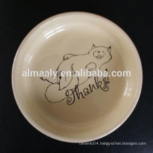 attractive ceramic pet bowl